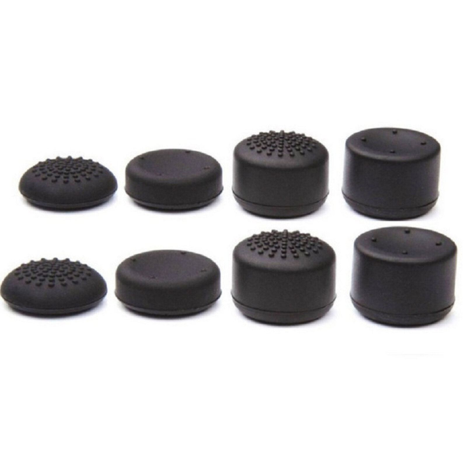 8*Joystick Cap Cover For Nintendo Switch Joy-Con Black Silicone Thumb Stick Grip
