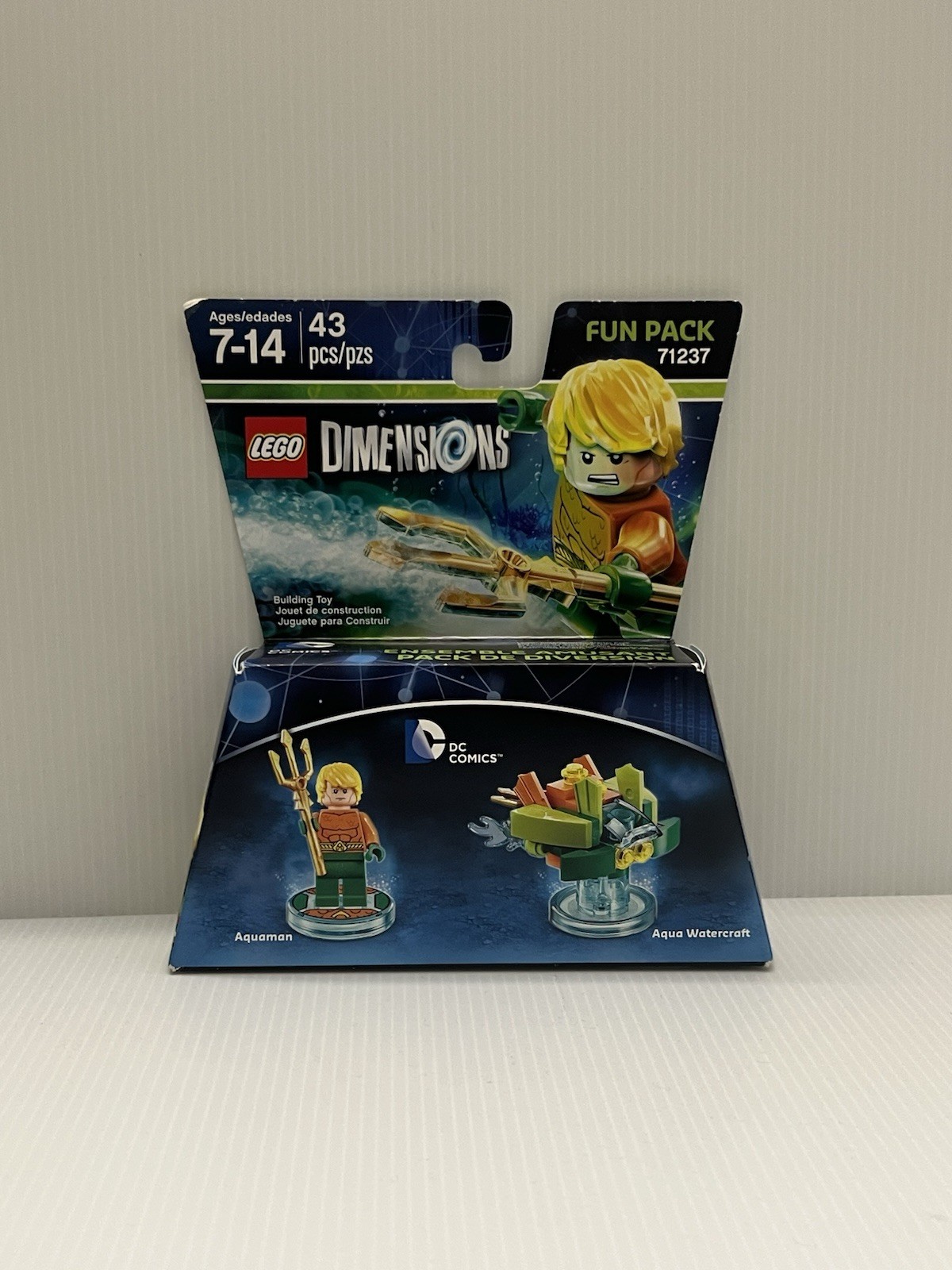 LEGO Dimensions Aquaman Aqua Watercraft DC Comics Fun Pack – 43 Pcs – BOX SEALED