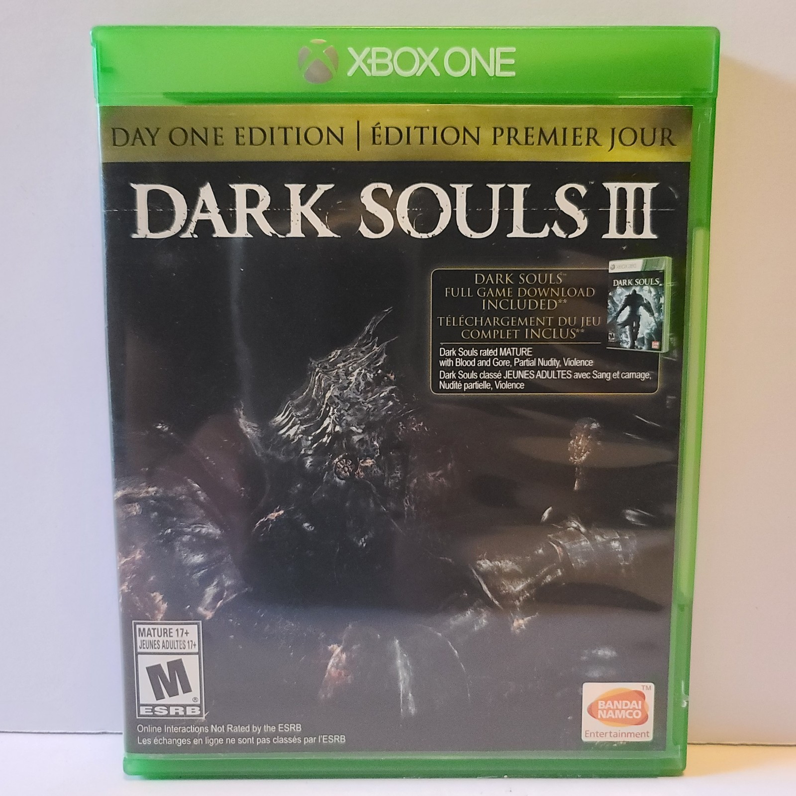 Dark Souls 3 – Xbox One Action Role-playing Soulslike Game