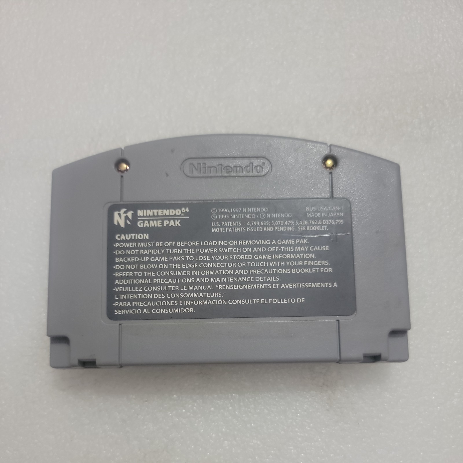NBA In the Zone ’99 for Nintendo 64 N64