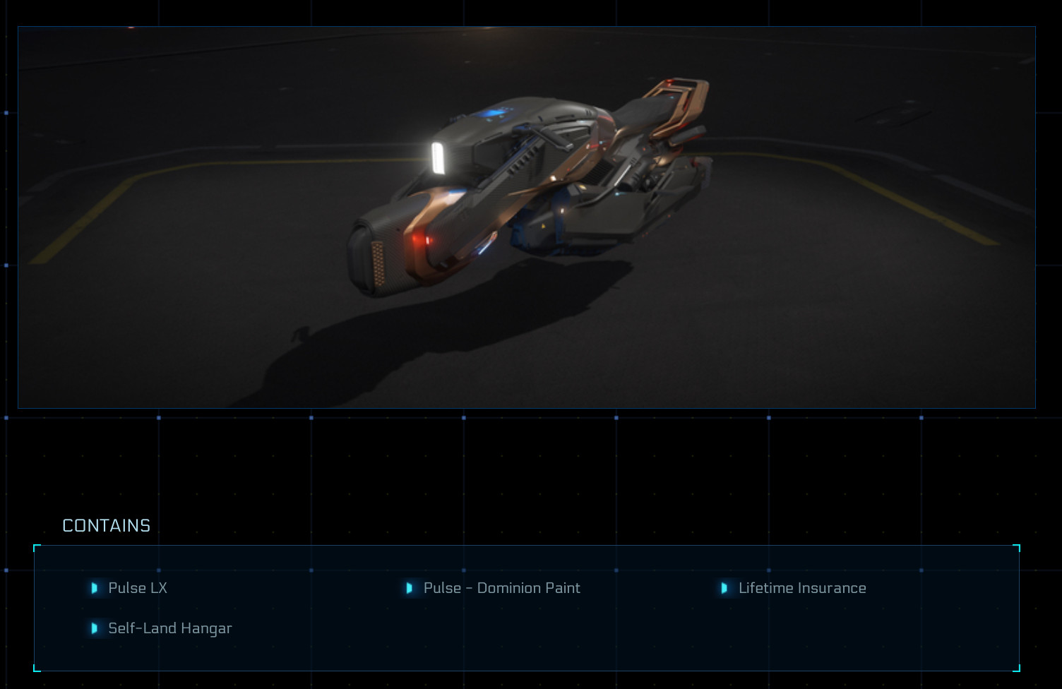 Star Citizen – MIRAI PULSE LX plus DOMINION PAINT – LTI – Original Concept OC