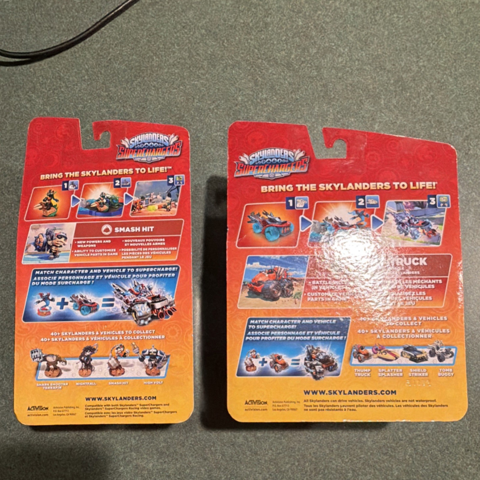 Activision Skylanders SuperChargers Smash Hit & Thump Truck Vehicle Pack 2015