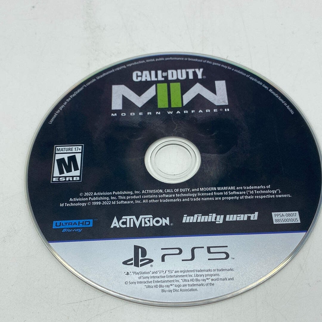 Call of Duty: Modern Warfare II (Sony PlayStation 5 PS5, 2022)