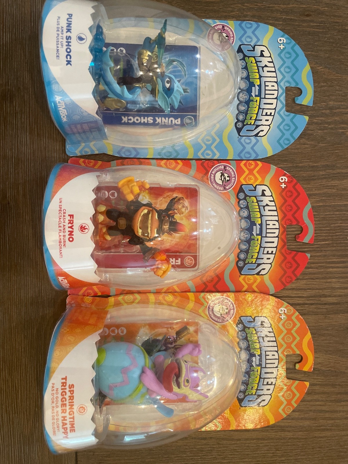 skylanders swap force spring edition lot of 3 in box