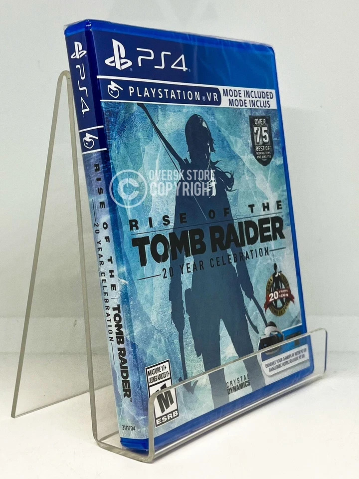 Tomb Raider Definitive Edition + Rise Of The Tomb Raider – PS4 – New | READ DESC