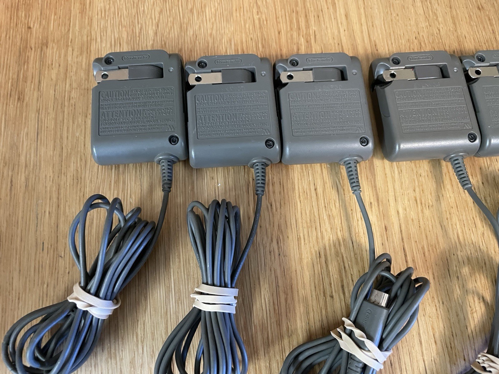 Lot Of 6 Genuine Nintendo USG-002(USA) AC Adapter Wall Chargers
