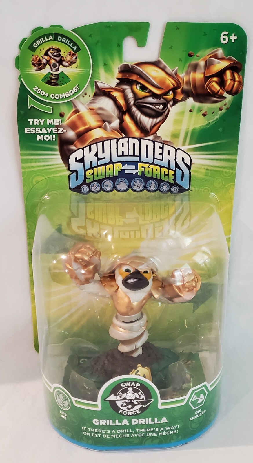 Activision Skylanders Swap Force Grilla Drilla If there’s a drill, theres a way