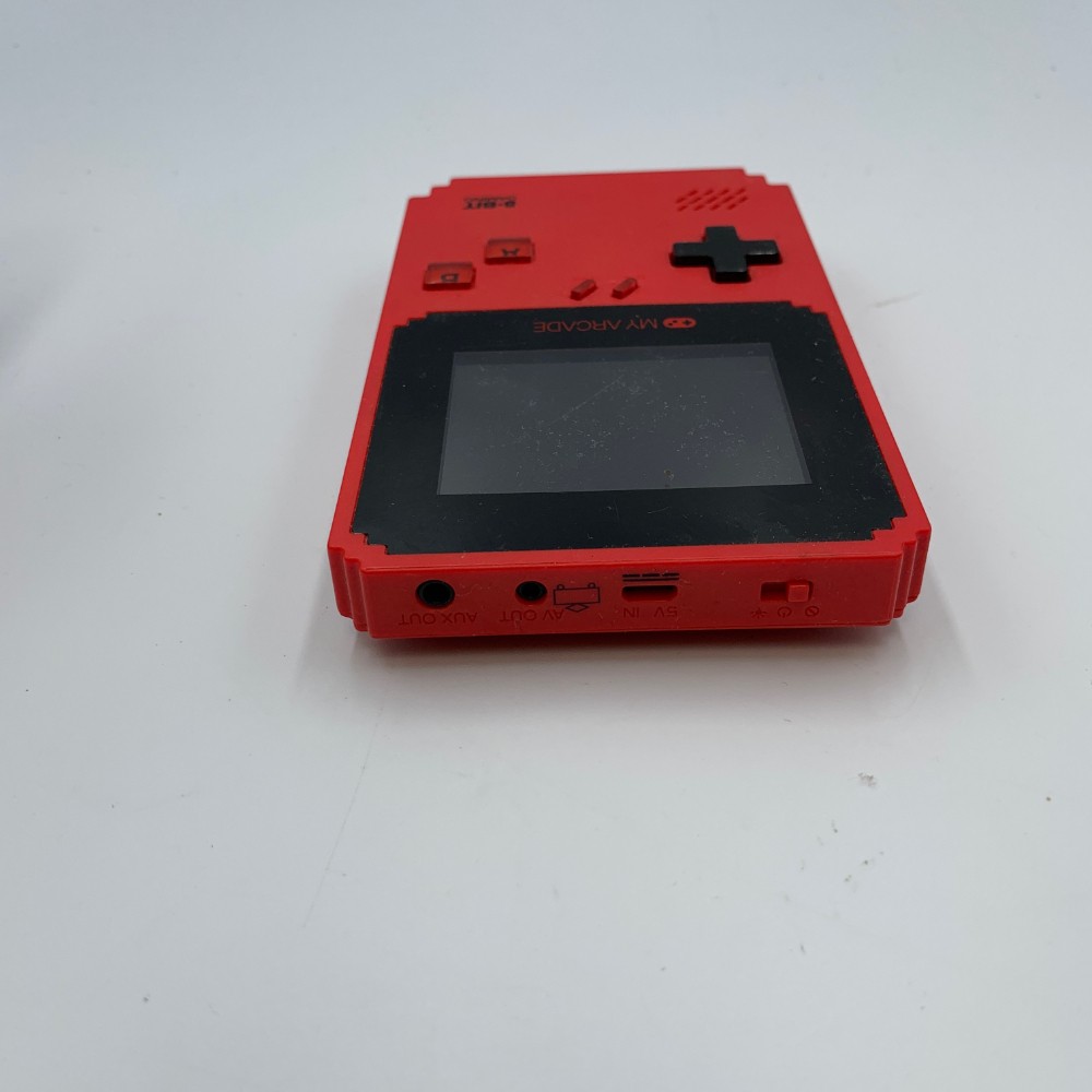 My Arcade Pixel Classic 8-Bit Gaming Console Red Black 2.7″ Color Screen Display