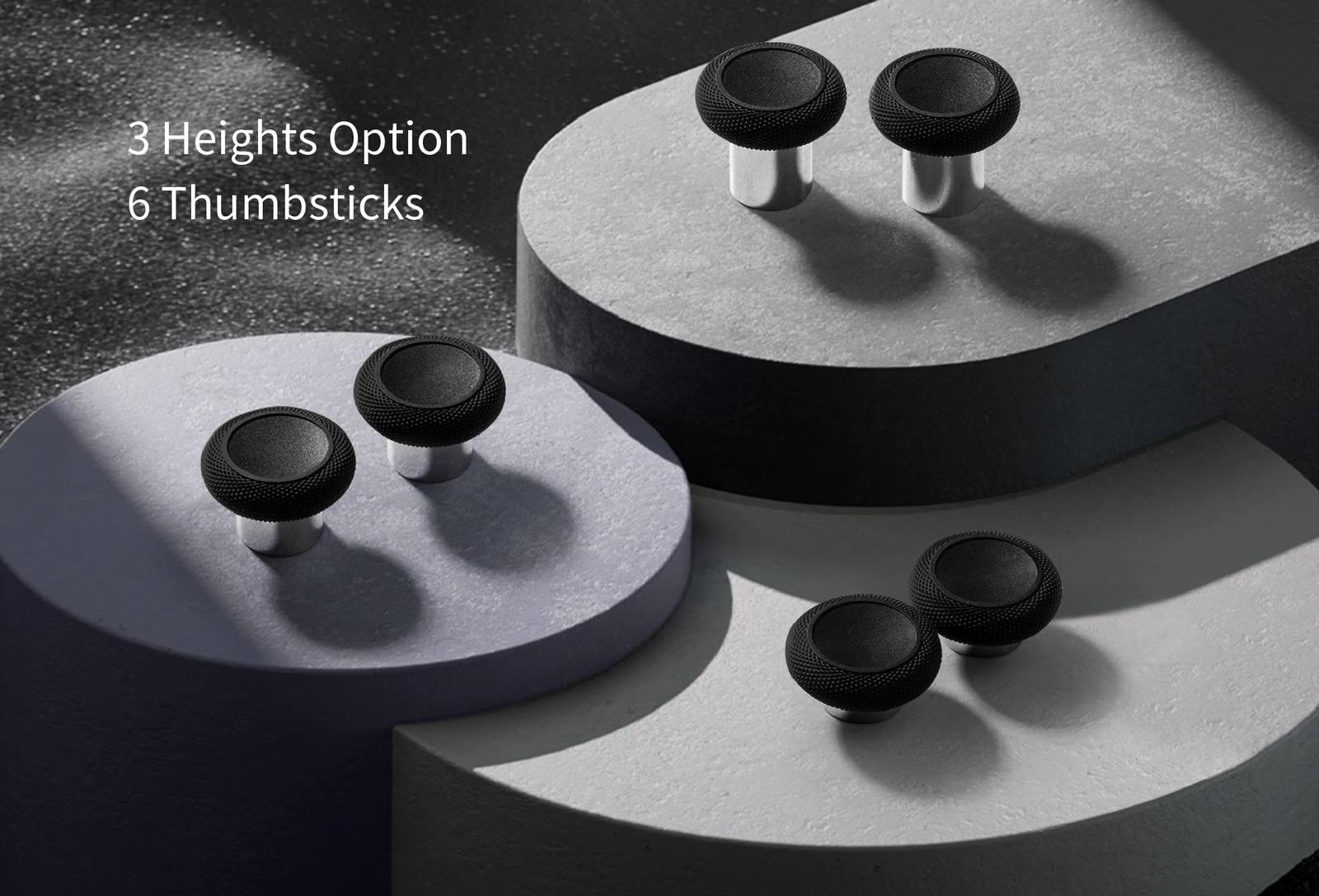GuliKit KingKong Ring Thumbstick Kit Joystick Cap Analog for Kingkong 2 pro KK3