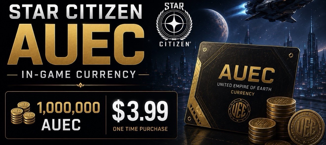 Star Citizen 1,000,000 AUEC In-Game Currency for Star Citizen