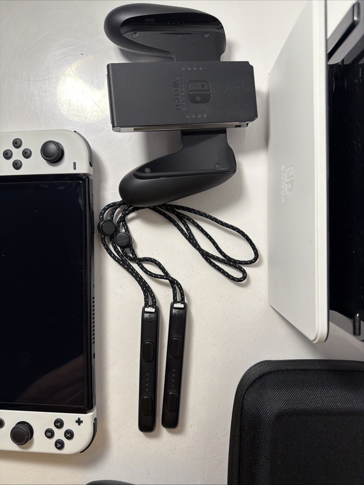 Nintendo Switch OLED Model – White Comes With Everything Shown EX Condition