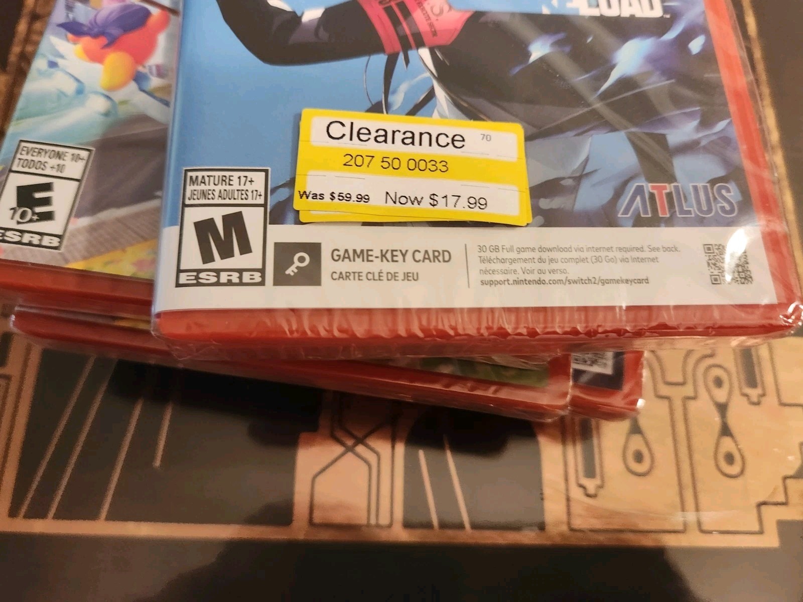 Persona 3 Reload (Nintendo Switch 2, ATLUS) – Game-Key Card – SEALED BRAND NEW