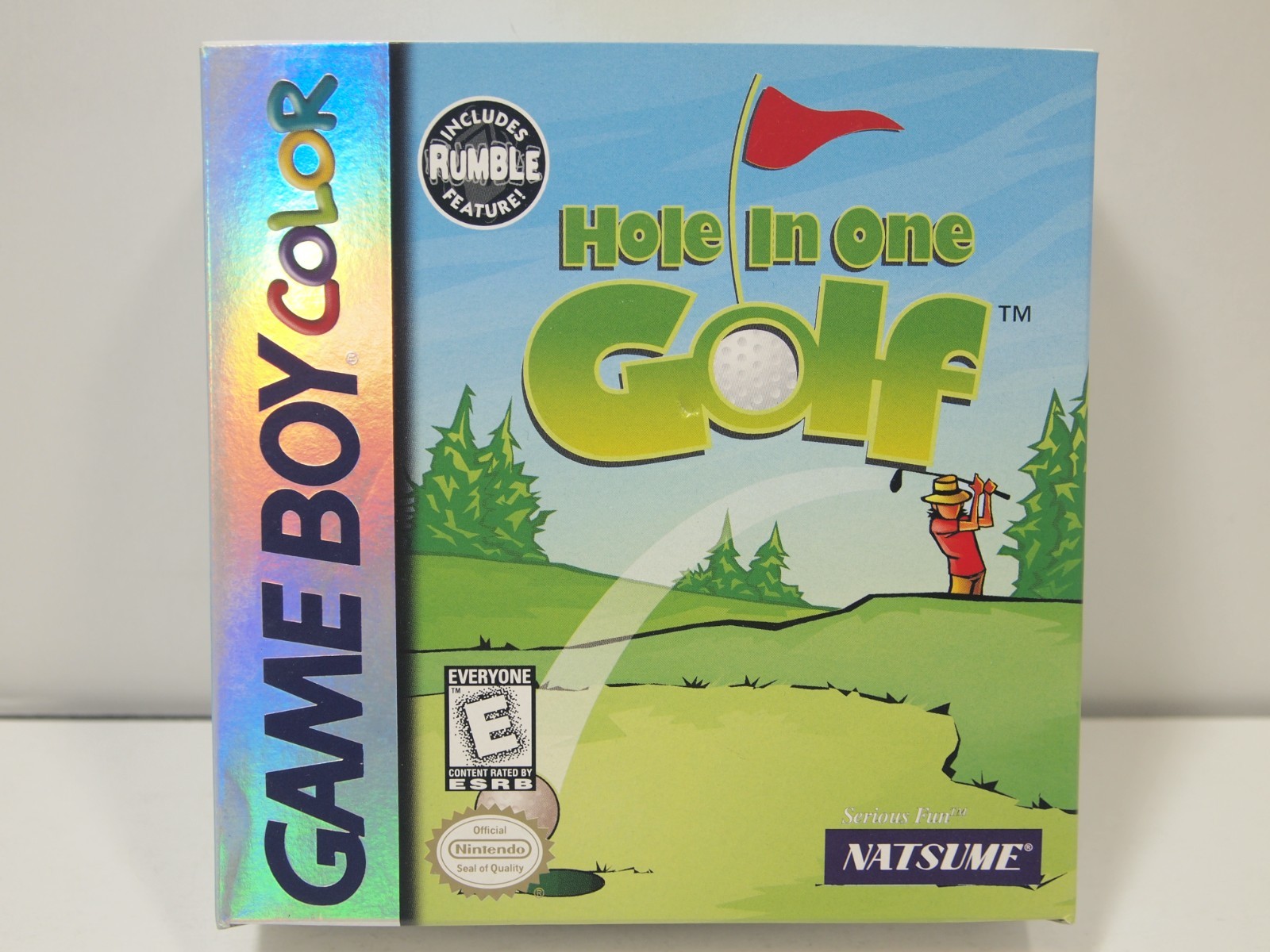 Hole in One Golf (Game Boy Color | GBC) Authentic BOX ONLY