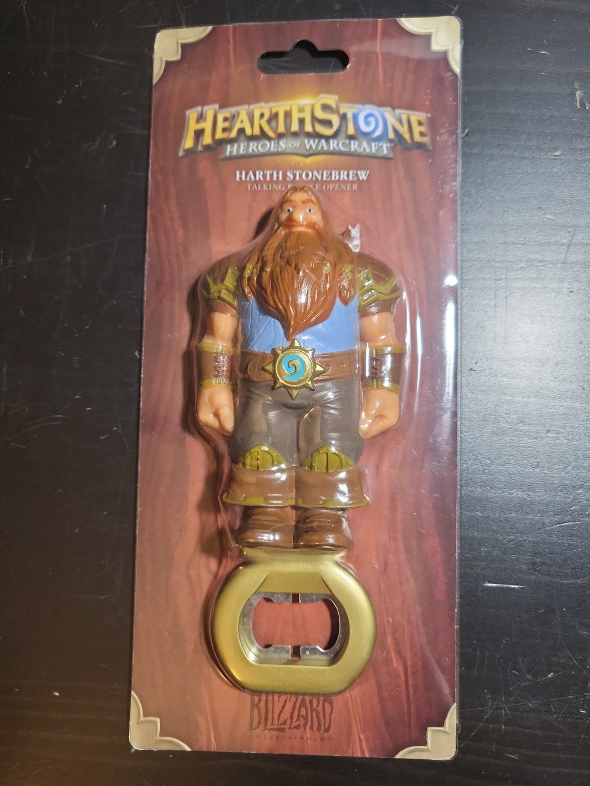 Hearthstone Heroes Of Warcraft Talking Bottle Opener Hearth Stonebrew NEW