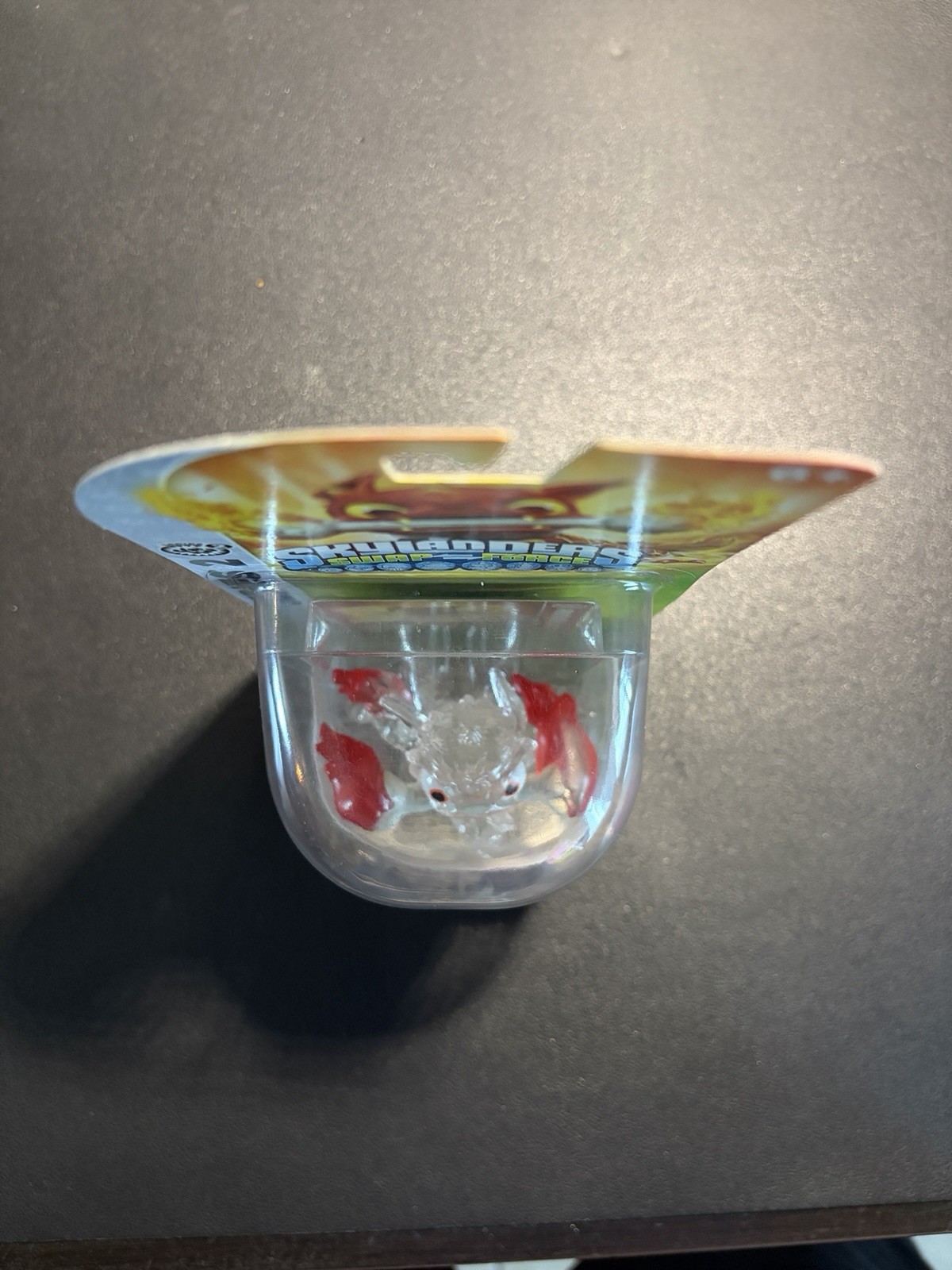 Skylanders Swap Force Crystal Clear Fire Bone Hot Dog Red Chase Variant – New