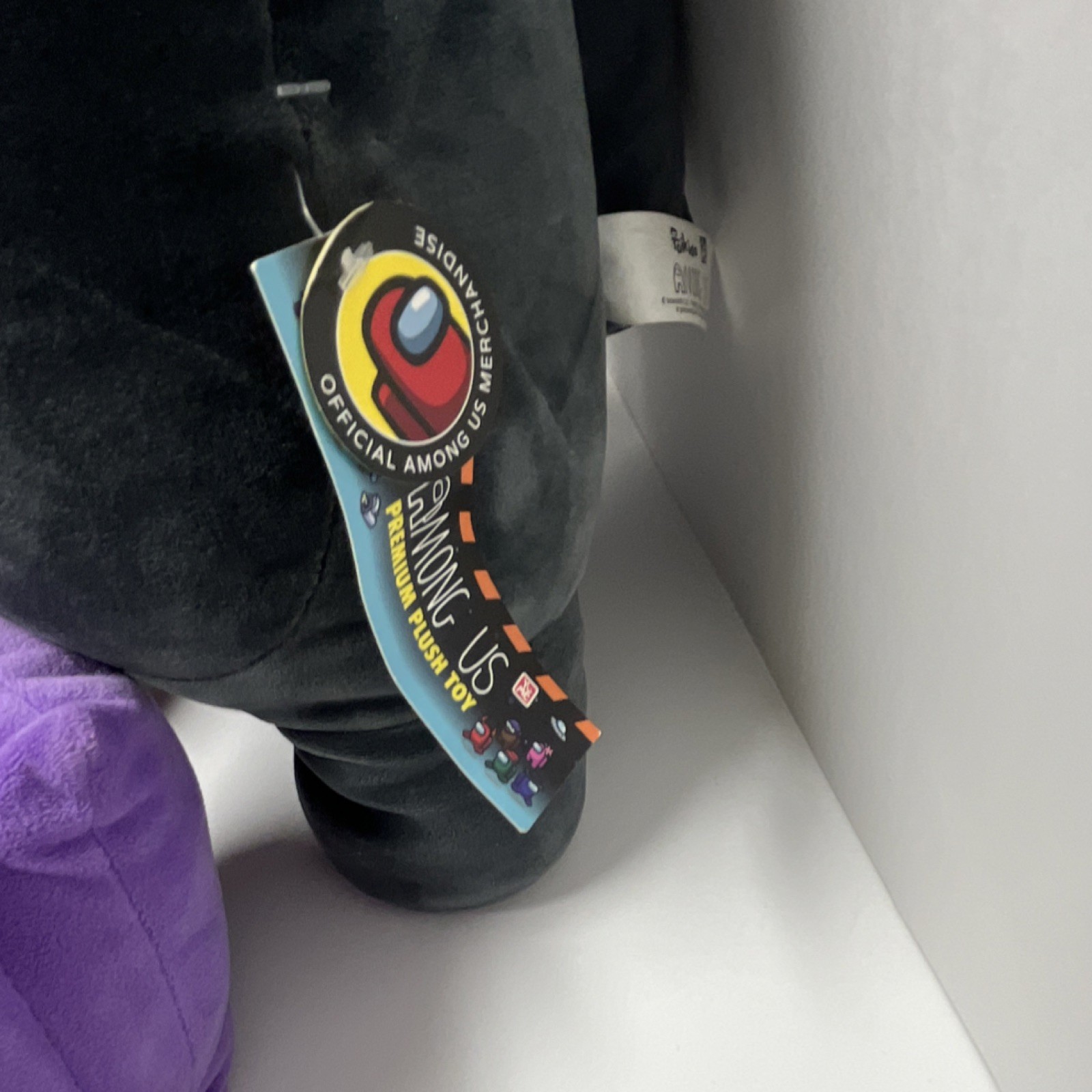 Toikido Among Us Premium Plush Crew Member Doll Set Red Yellow Black Purple Blue