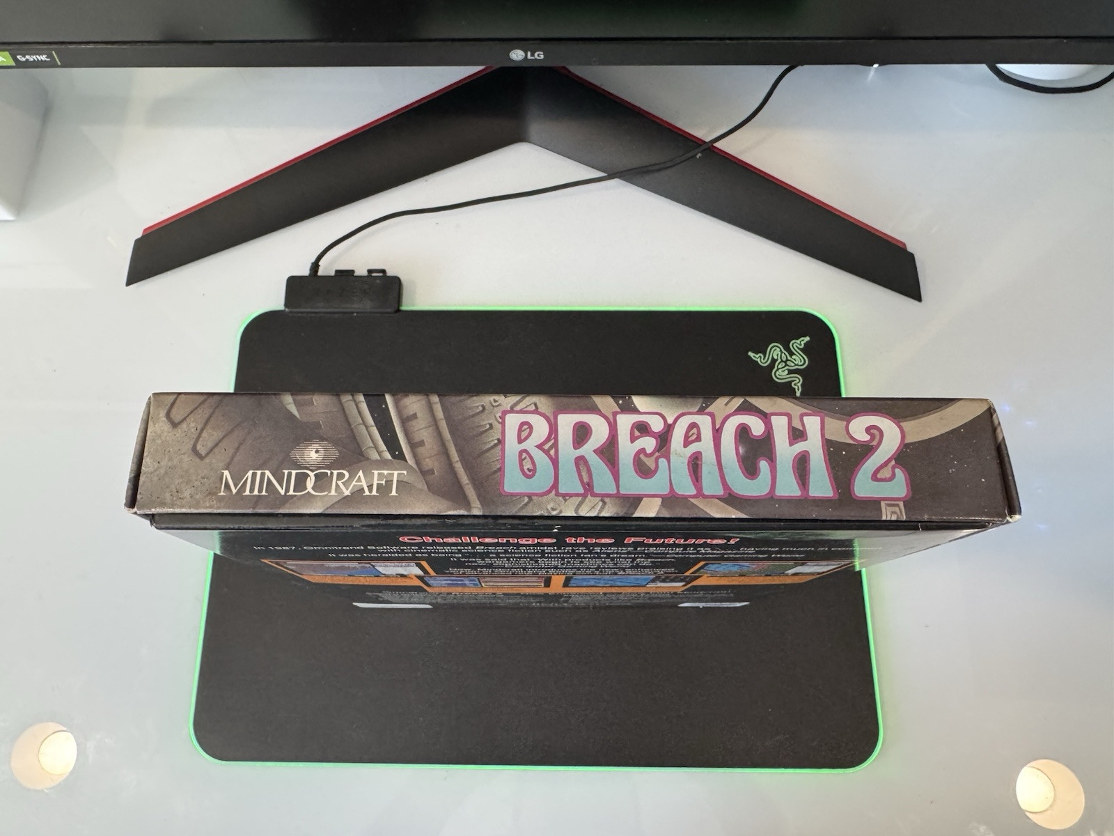 Breach 2 Mindcraft Game – (IBM, 1990) 3.5” Floppy – Big Box PC Computer Game
