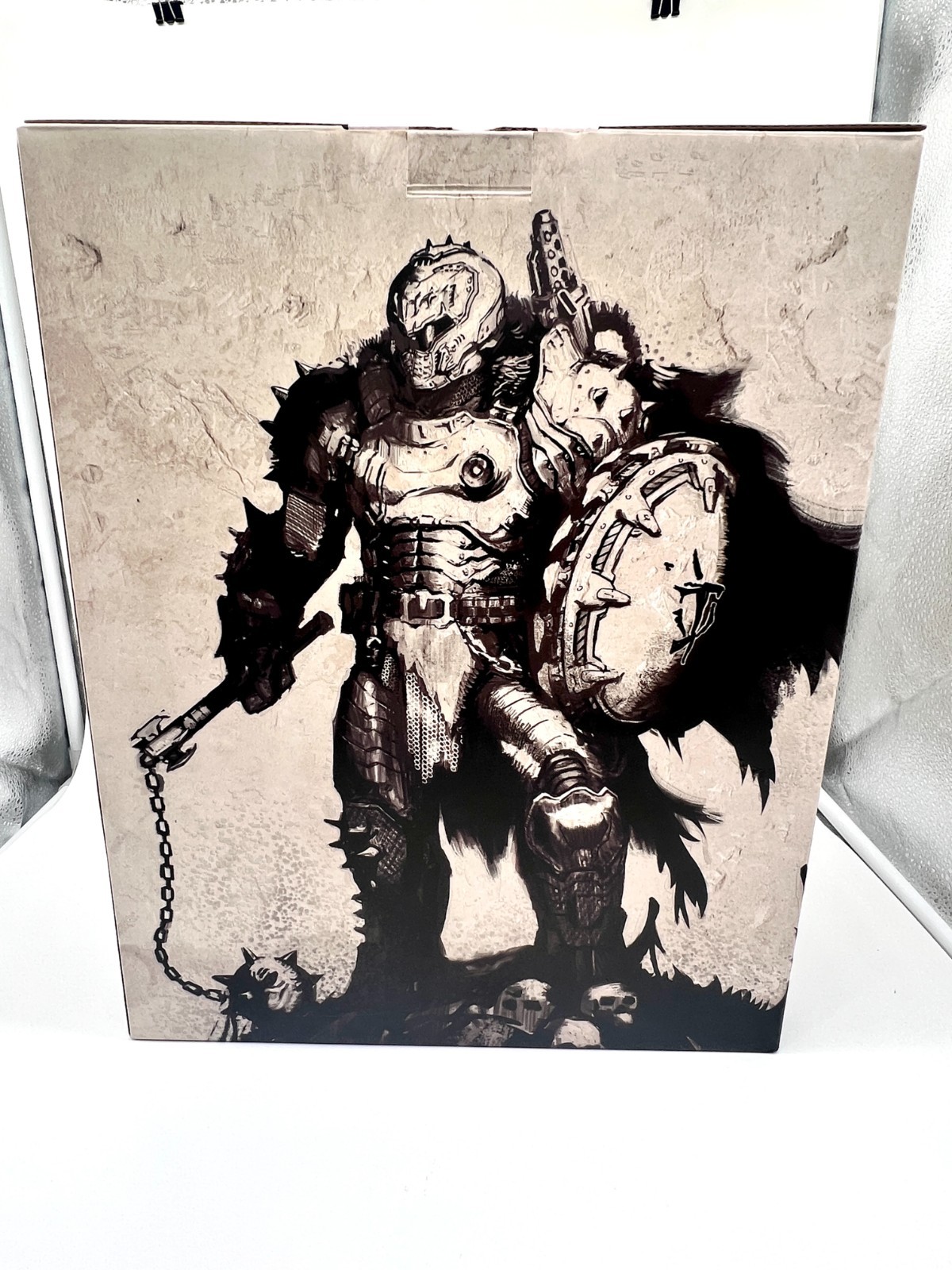 DOOM: The Dark Ages Collector’s Bundle (Xbox Series X) – Statue and Steel Book