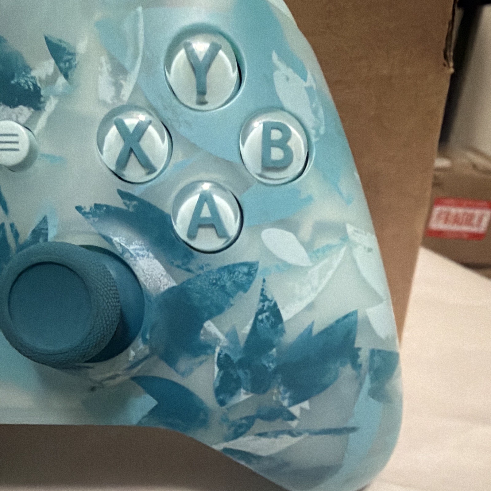 K Silver TMR Special Edition Ice Breaker Xbox Wireless Controller (Metal D Pad)