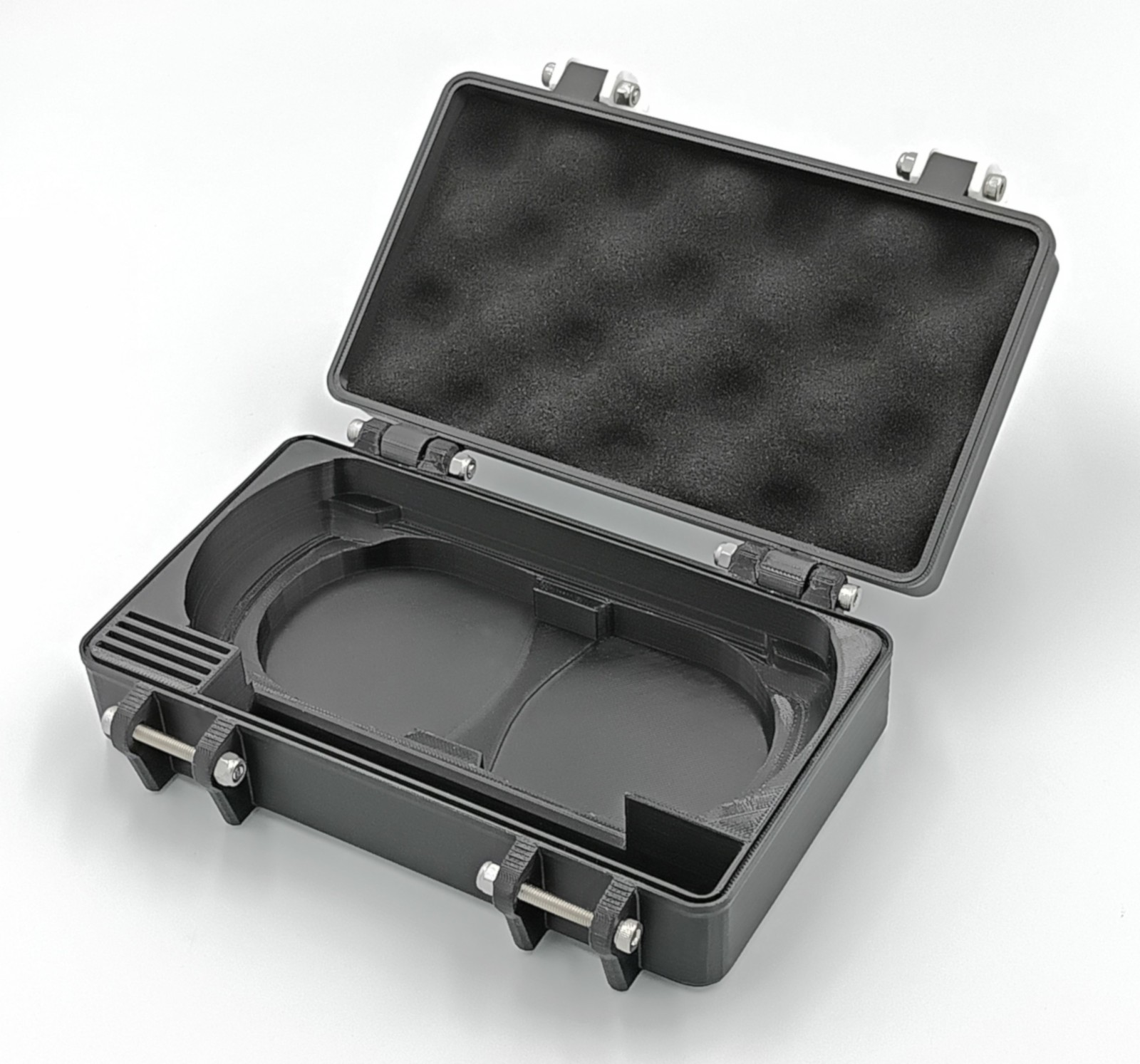 PSP 1000 Protective Carrying Case – Holds 4 Games, USB Cable, 4 Memory Cards