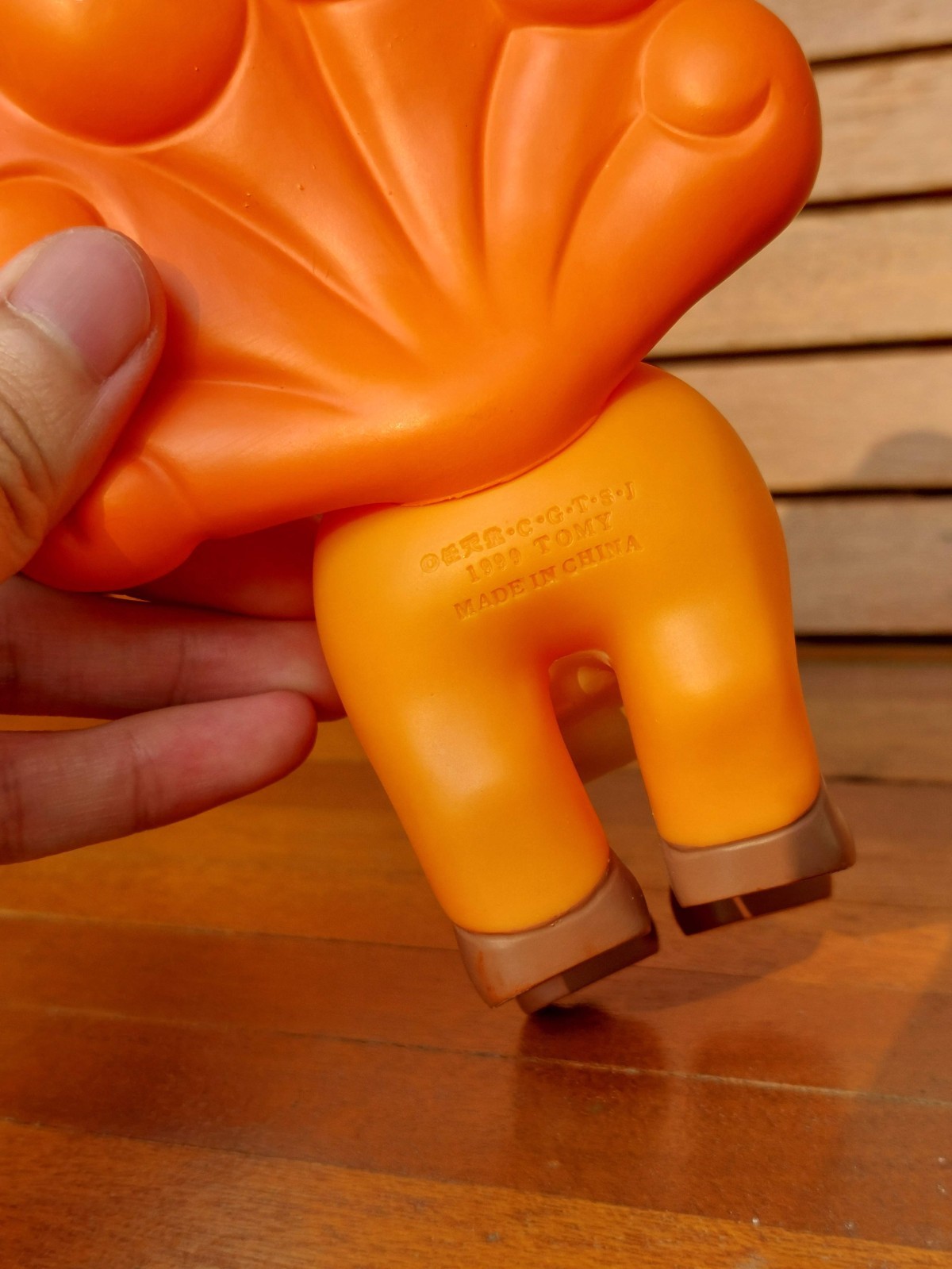 Kanto Vulpix Rokon Pokemon Soft Vinyl DX Deluxe Figure Tomy 1998 E02 5.2in