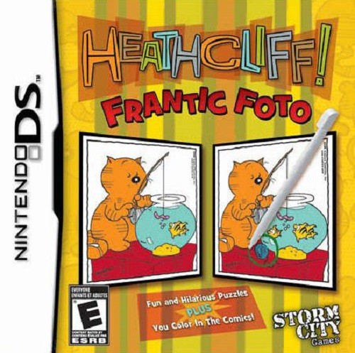 Heathcliff Frantic Foto – Nintendo DS Game – Game Only