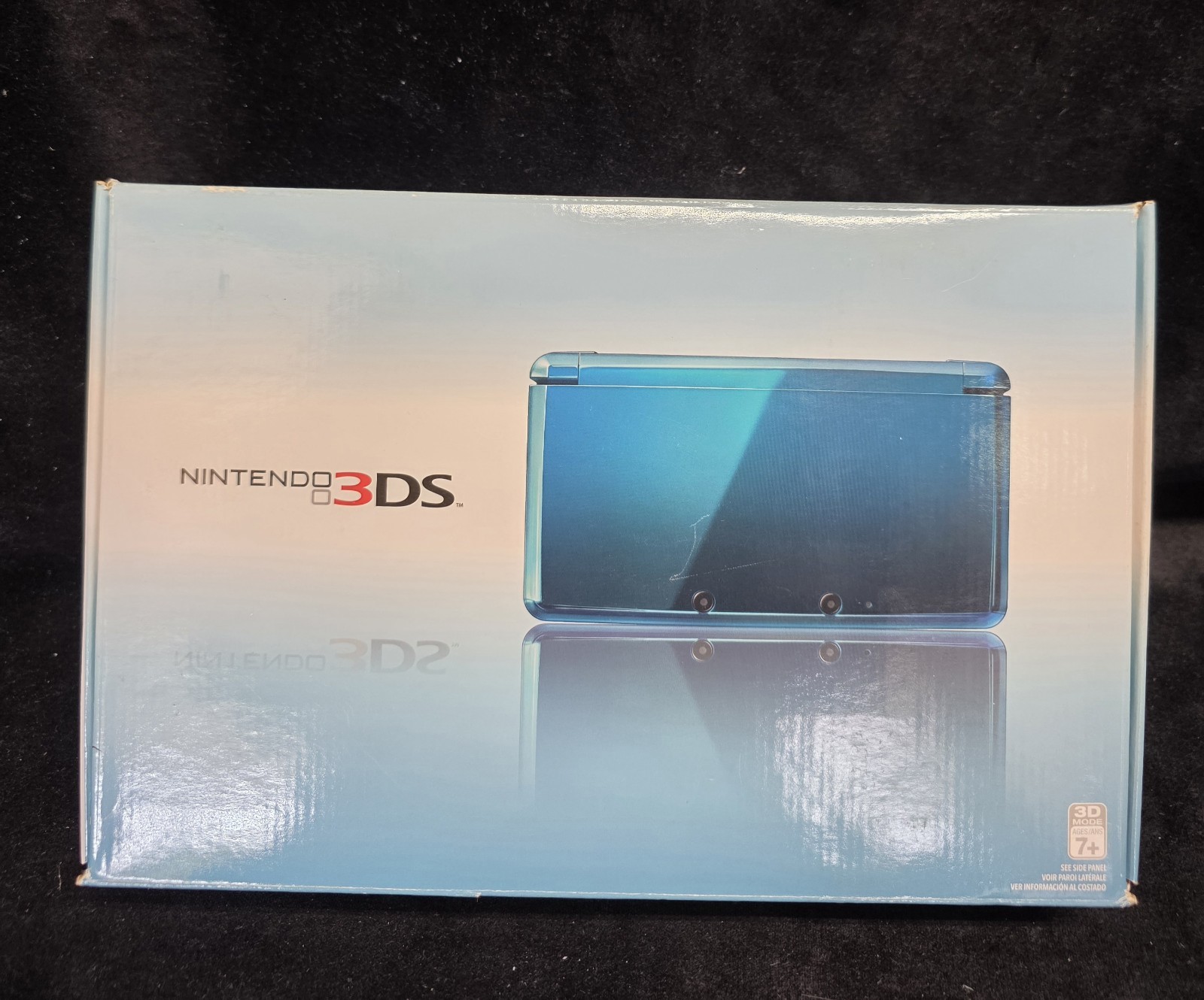 Nintendo 3DS Aqua Blue Handheld CTR-001 JPN-CIB