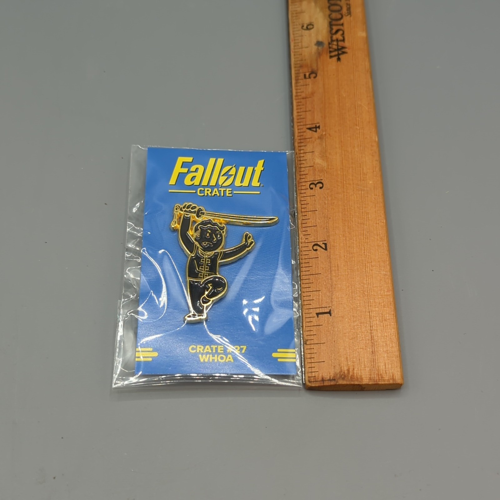 Lot of 5 Loot Crate Fallout Crate Pins #22, #26, #27, #30, #32 New