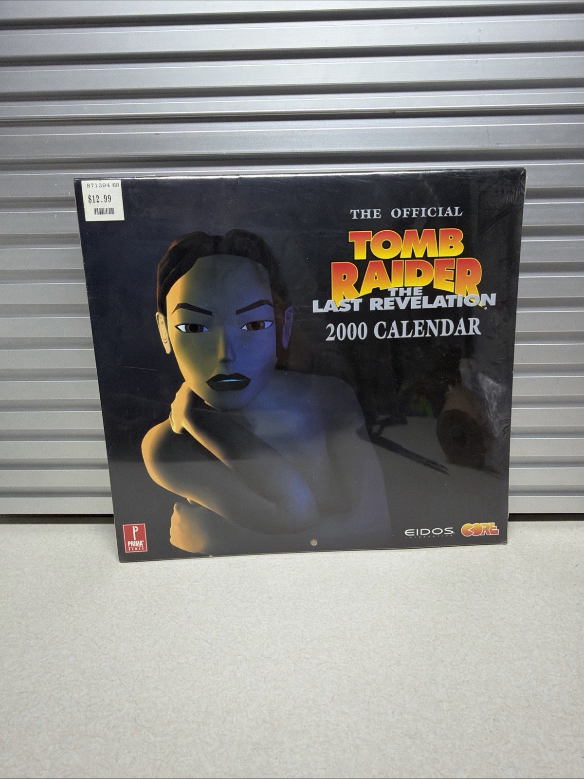 NEW SEALED Prima The Official – TOMB RAIDER THE LAST REVELATION – 2000 Calendar