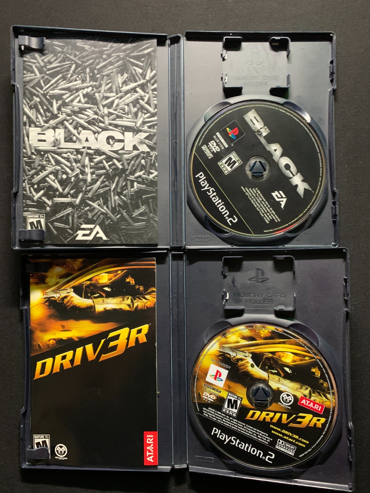 PlayStation 2 PS2 Lot 8 Games Dead to Rights Rygar Genji Black Driver 3 All CIB
