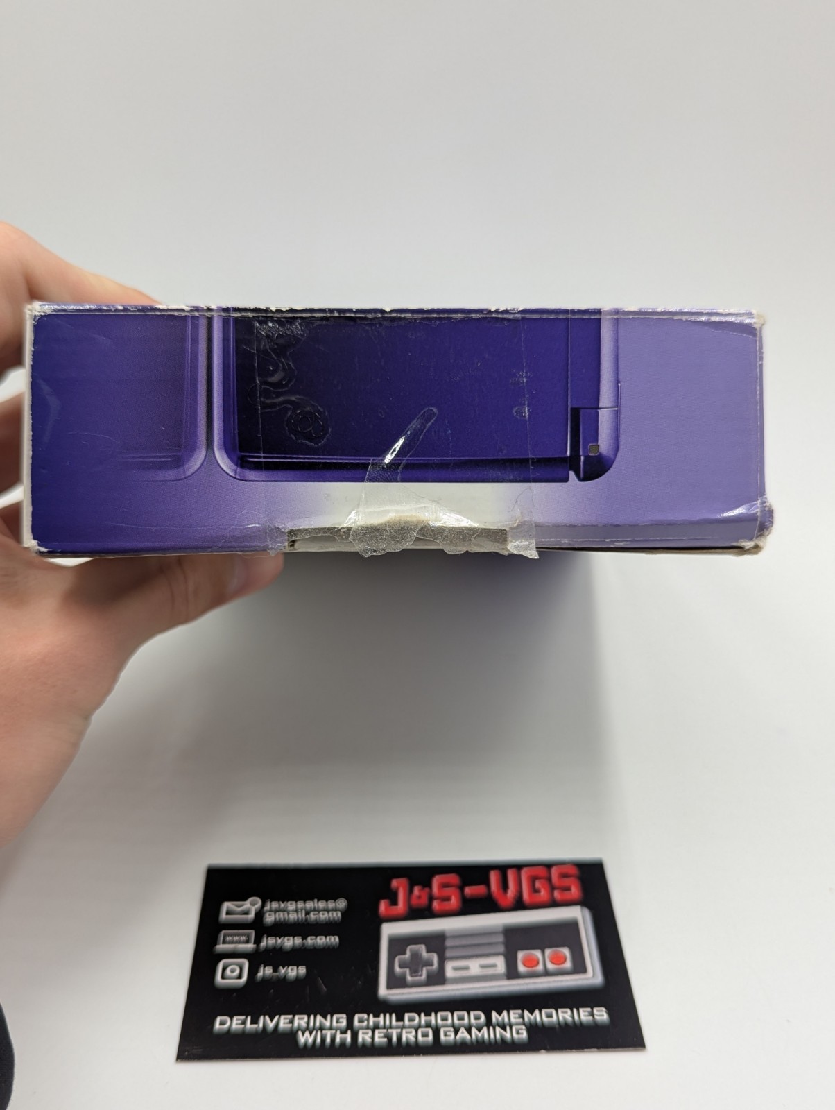 Nintendo 3DS Midnight Purple CIB With Charger Booklet