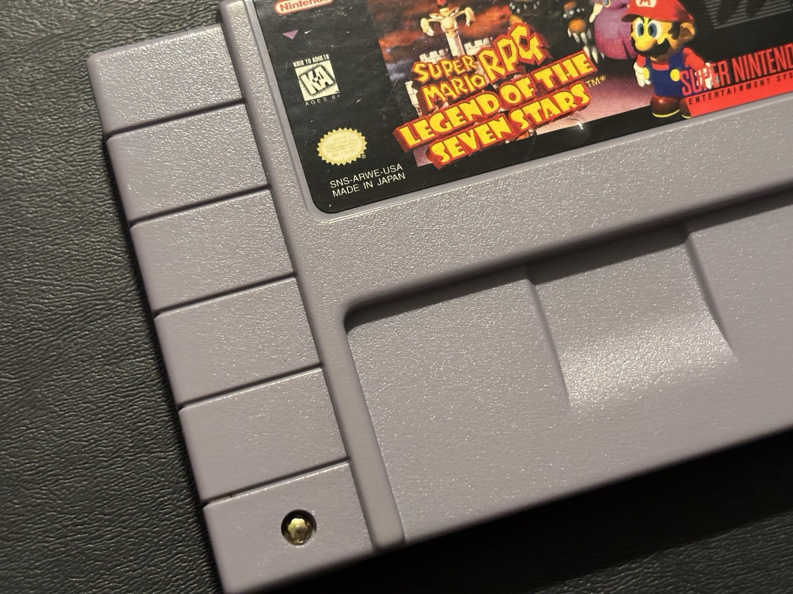 Super Mario RPG: Legend of the Seven Stars (Super Nintendo SNES , 1996) Tested