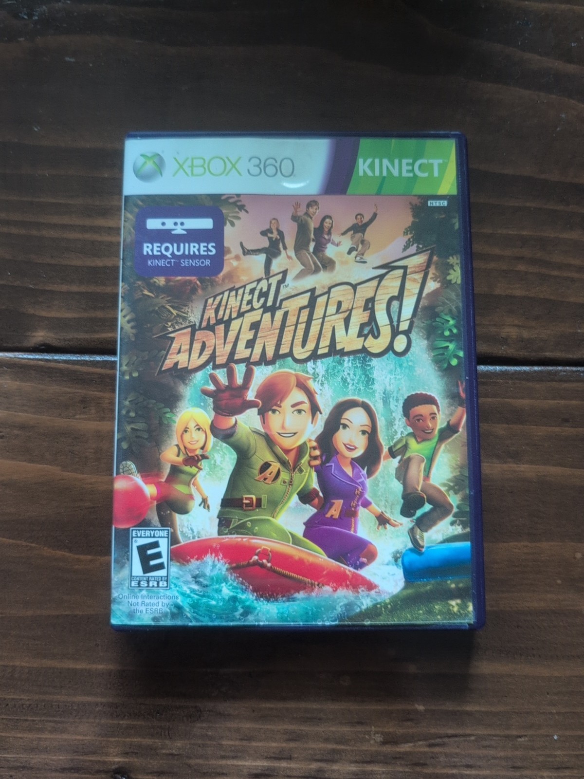Kinect Adventures! SHIPS WITHIN 12 HOURS OF ORDERING MINT CONDITION COMPLETE!