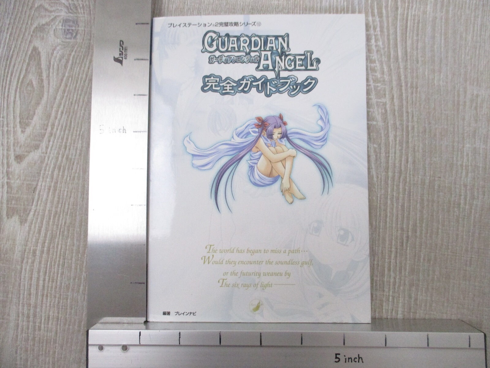 GUARDIAN ANGEL Perfect Guide Sony PlayStation 2 Book 2003 Japan FT16