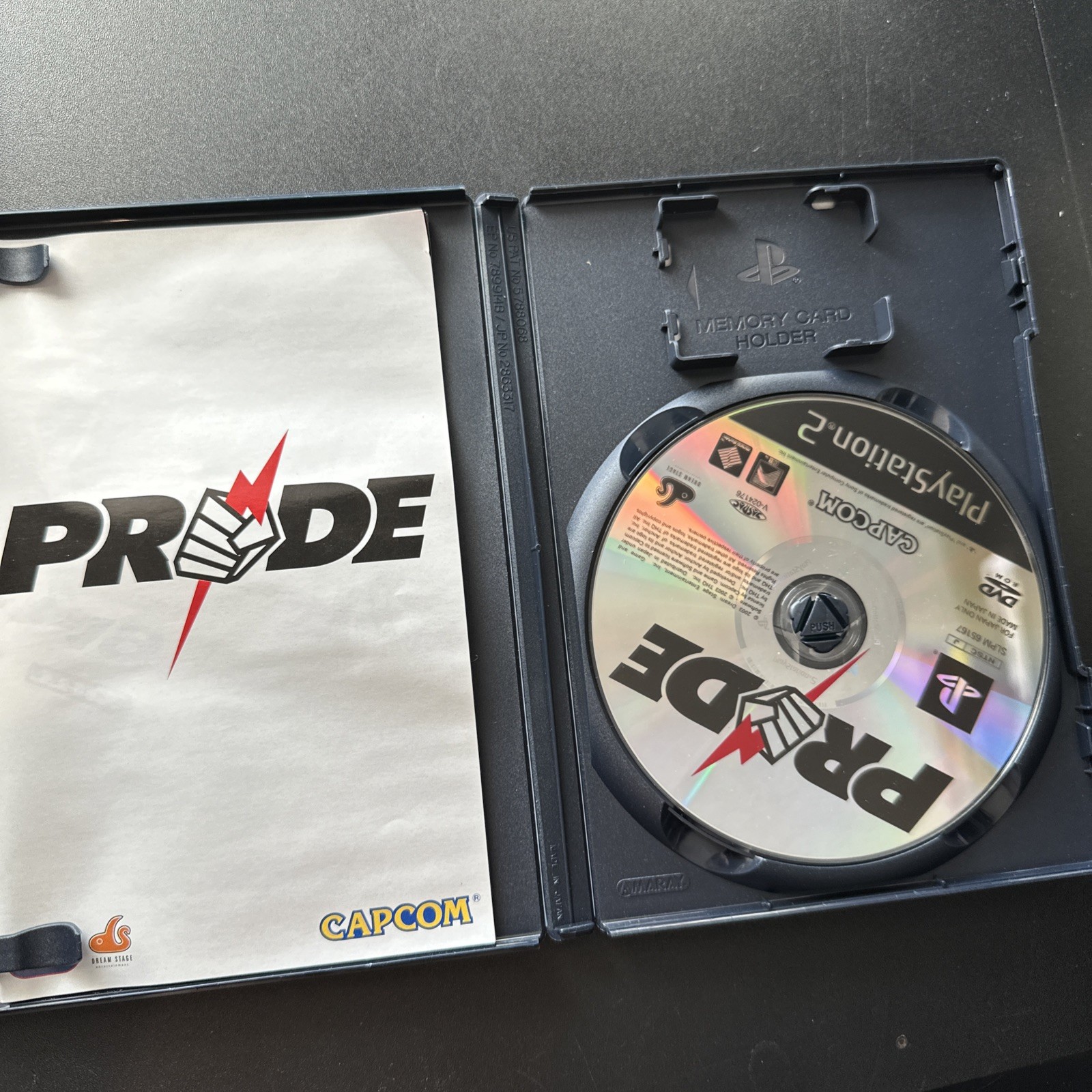 Pride Wrestling Boxing MMA CIB Sony PlayStation 2 PS2 2003 Tested Working