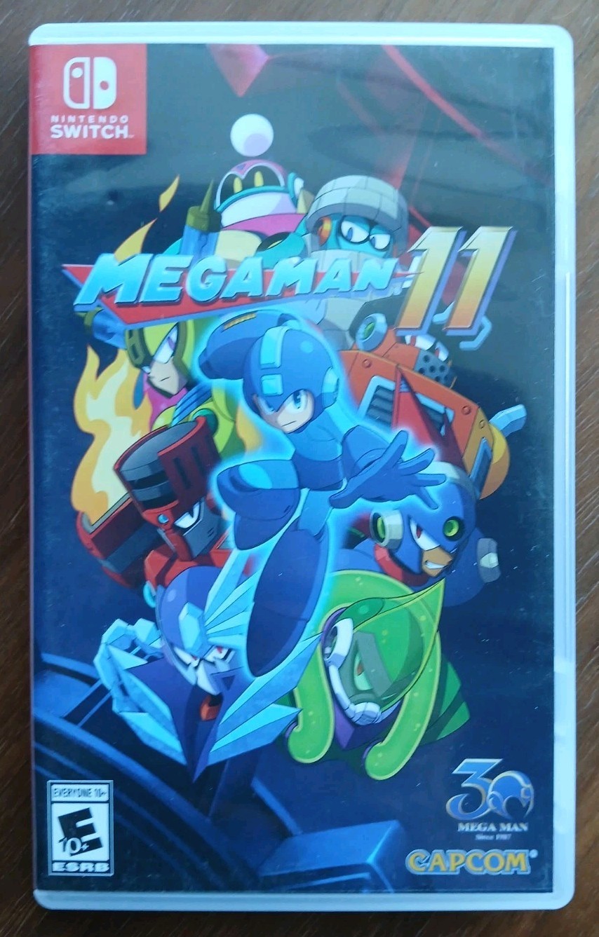 Case ONLY Mega Man 11 Nintendo Switch (NO GAME) REPLACEMENT original Artwork