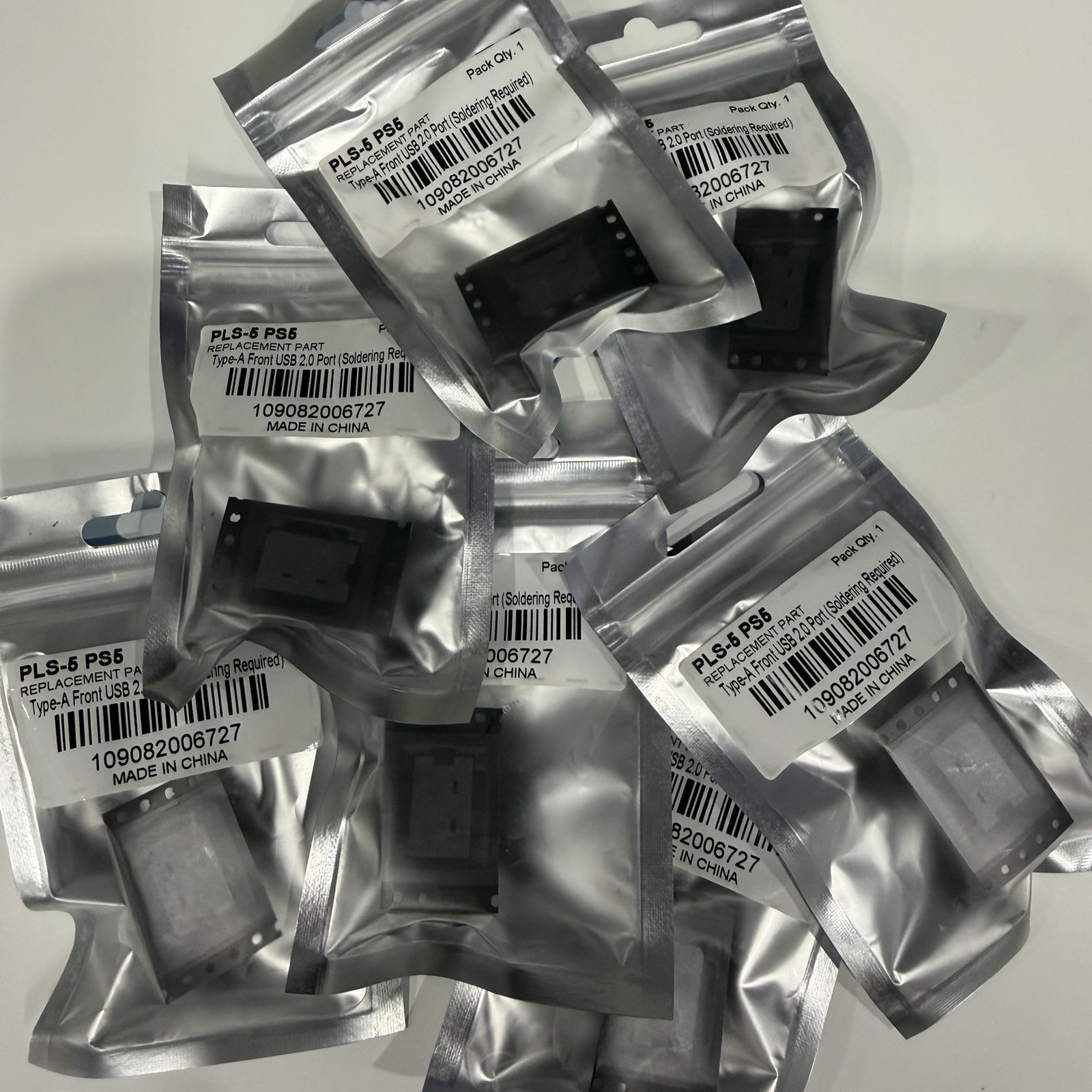 NEW Front USB Type-A Port Replacement Repair Part For Playstation 5 PS5 lot of 7