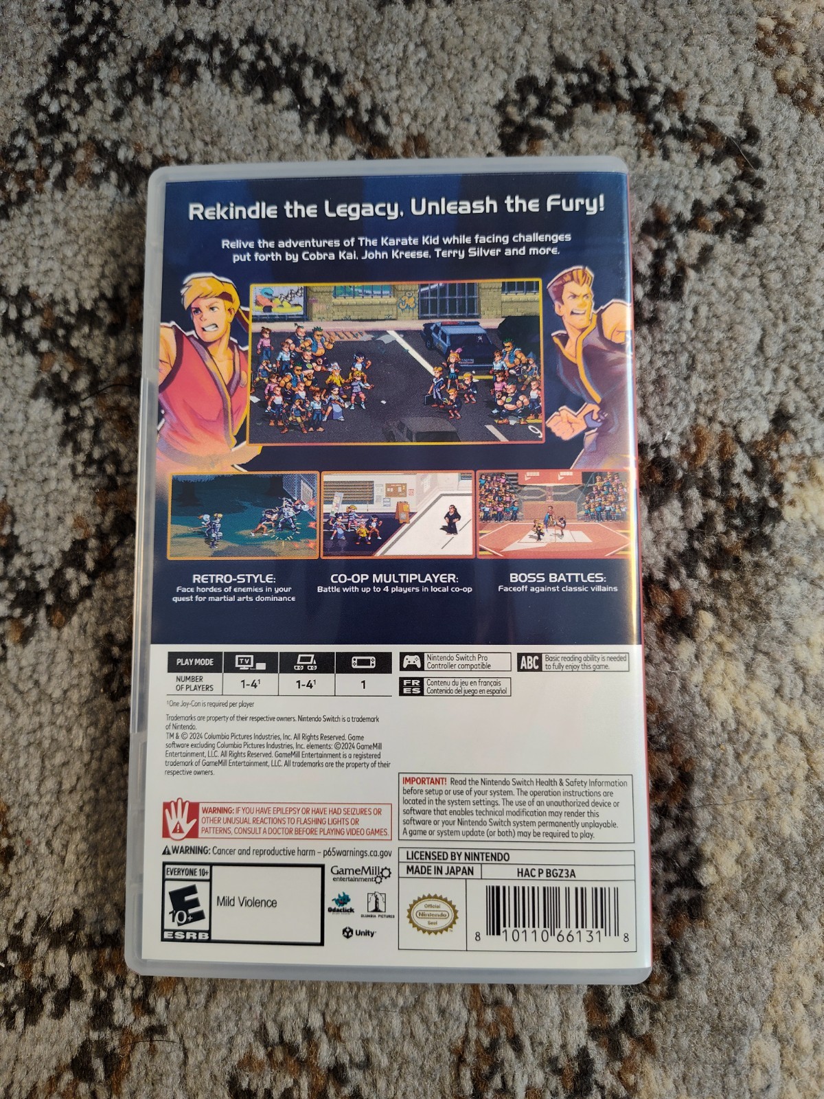 GameMill The Karate Kid: Street Rumble (Nintendo Switch)