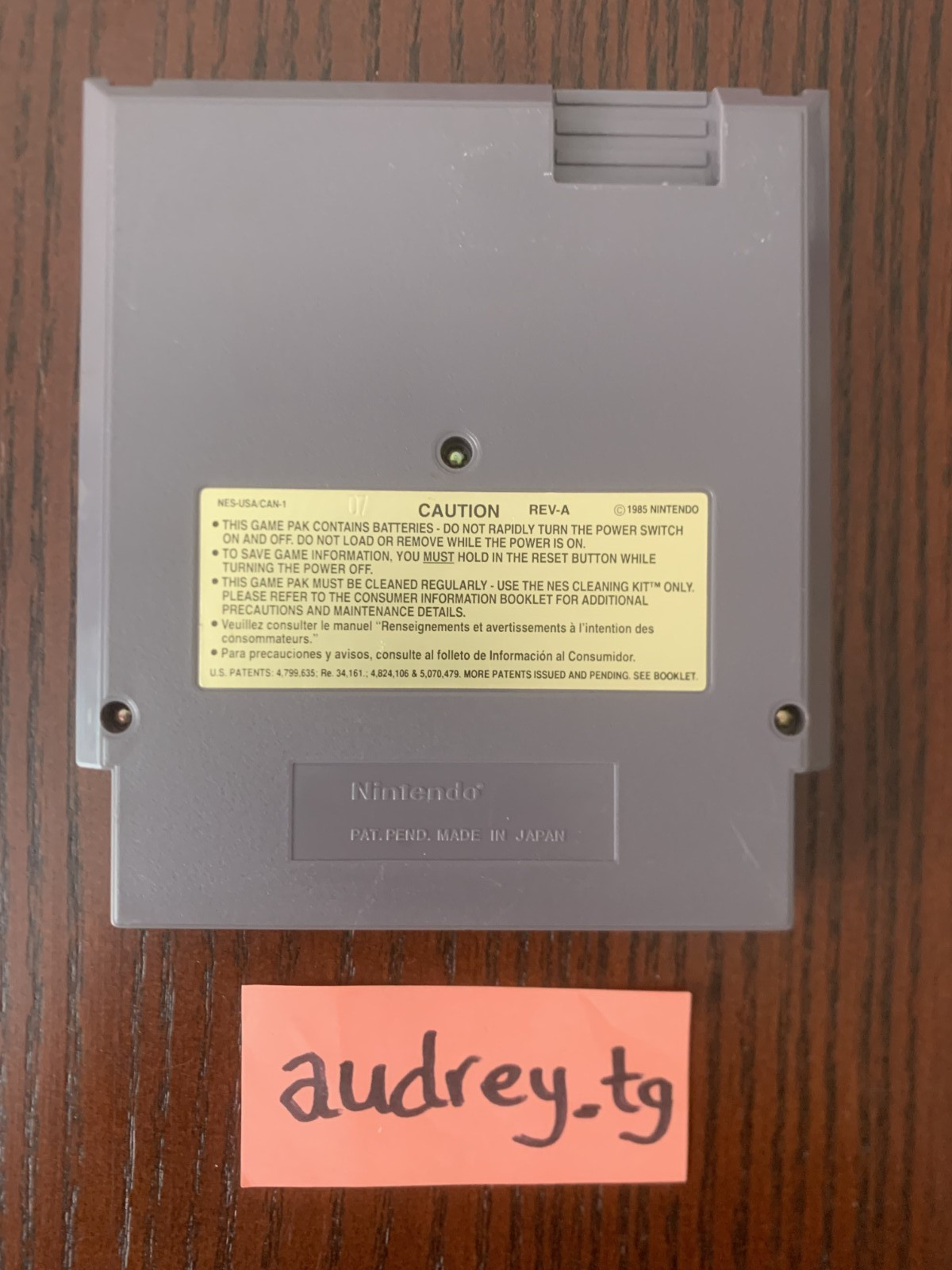 Wario’s Woods – Nintendo NES authentic cartridge
