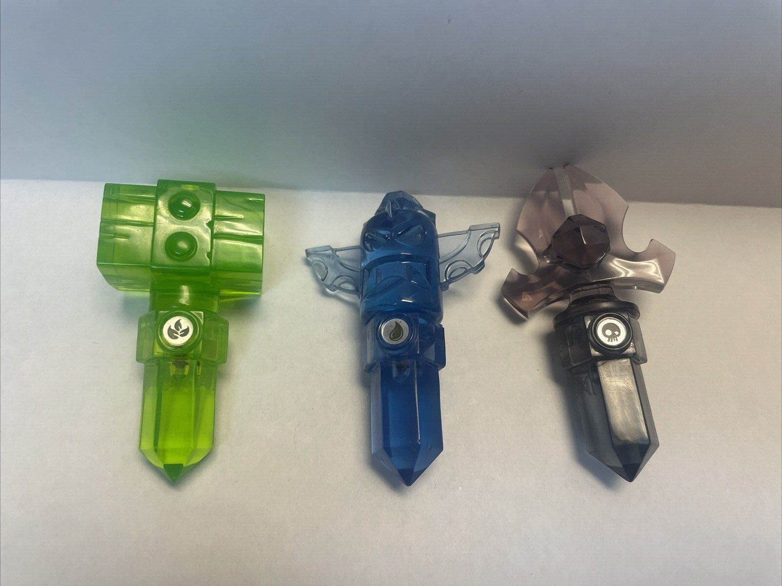 Water Tiki, Element Hammer Crystal, Undead Axe Trap Skylanders