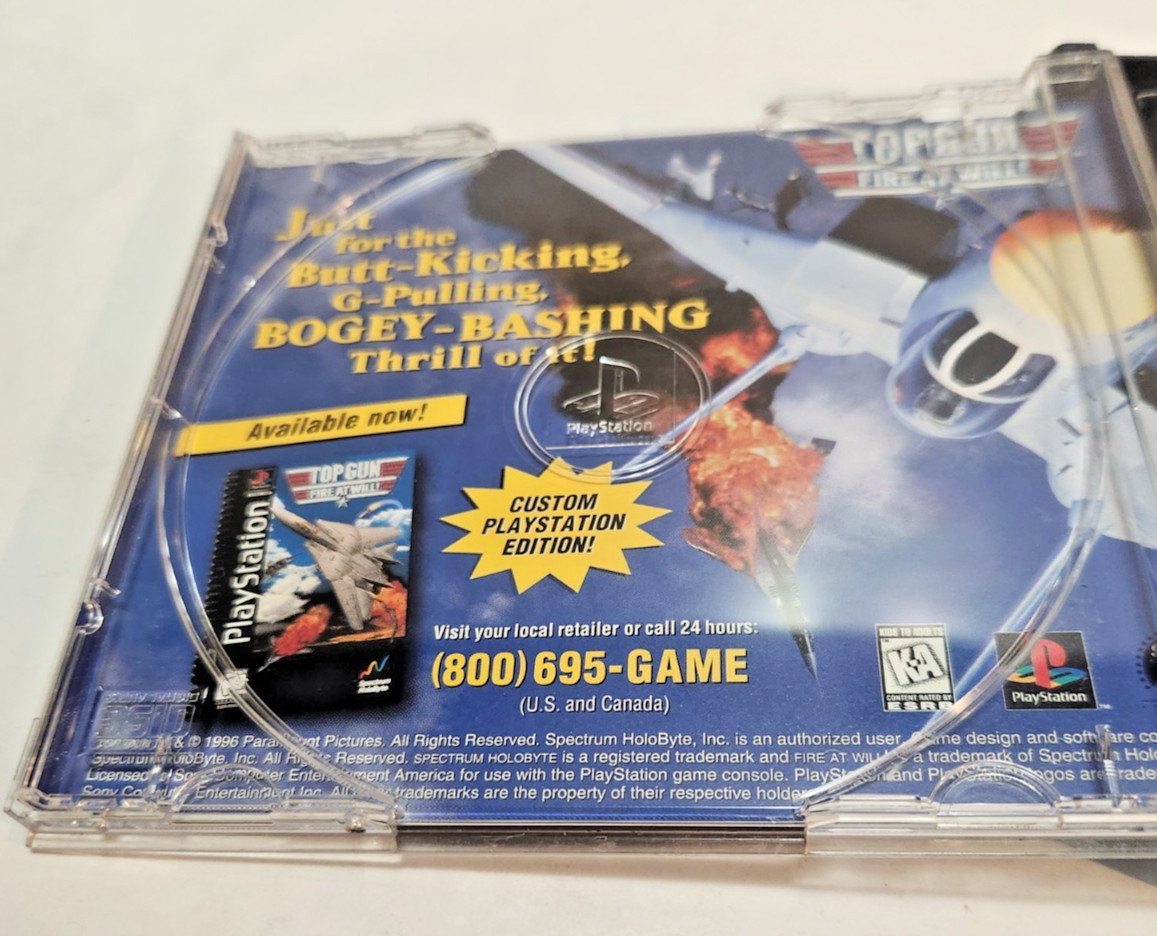 Playstation Gunship PS1 Video Game