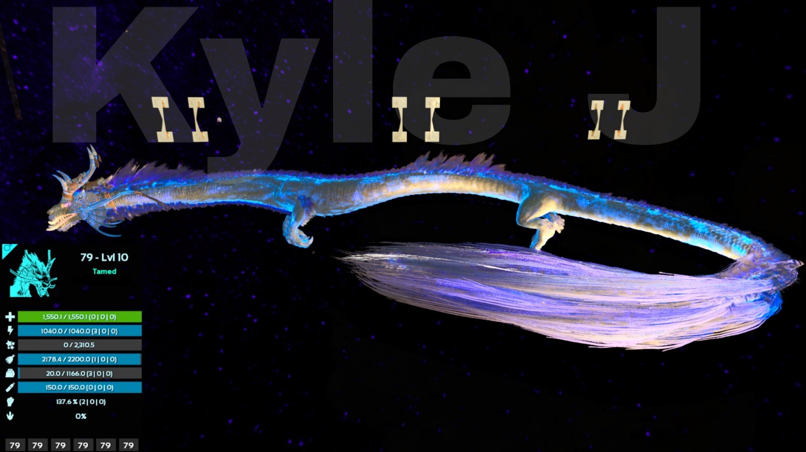 Ark Survival Ascended Official PVE Solid 79 Black Aureliax Pair Clones