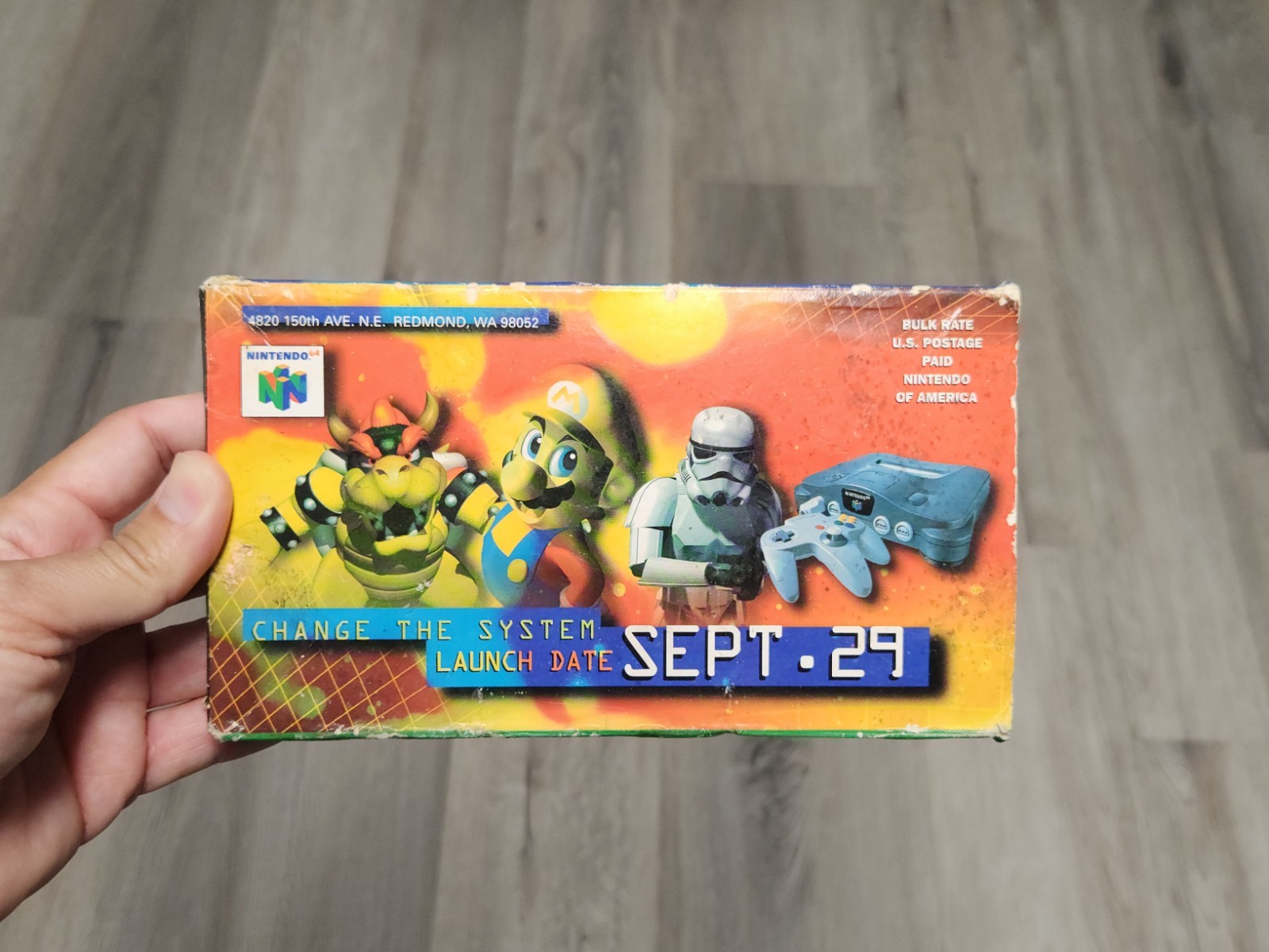 Change the System – 1996 N64 Nintendo 64 Console Launch Promo VHS Cassette Tape