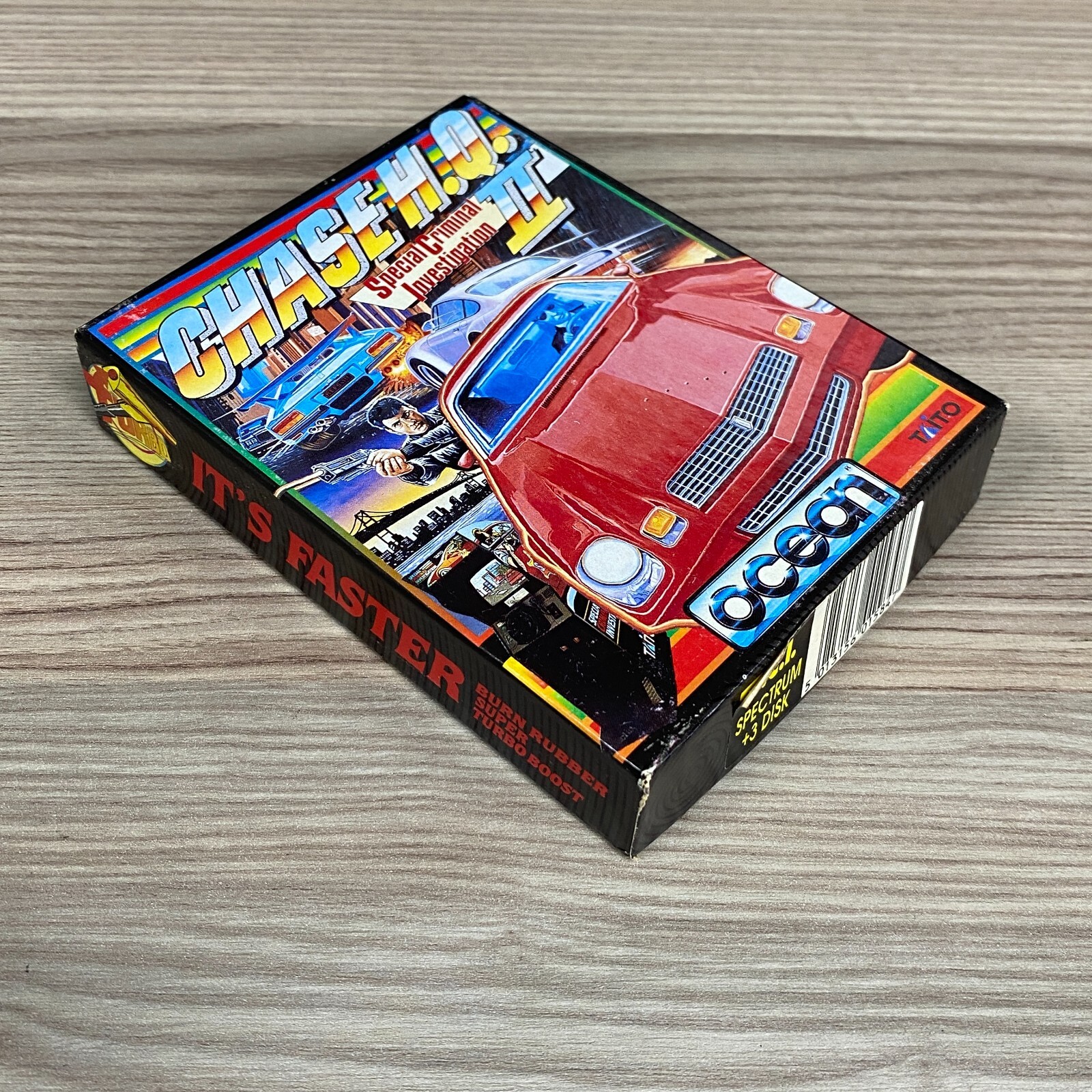 UNTESTED CHASE H.Q. II SINCLAIR ZX SPECTRUM +3 FLOPPY DISC GAME OCEAN 1990