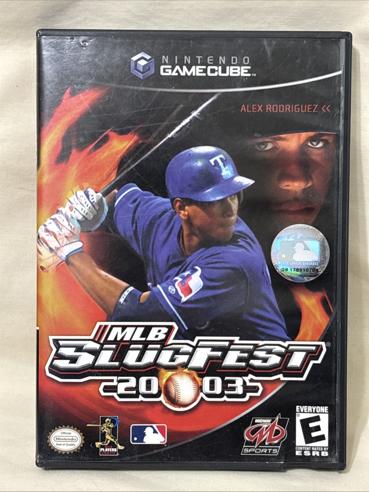 MLB Slugfest 2003 – Nintendo Gamecube CIB – Alex Rodriguez Cover