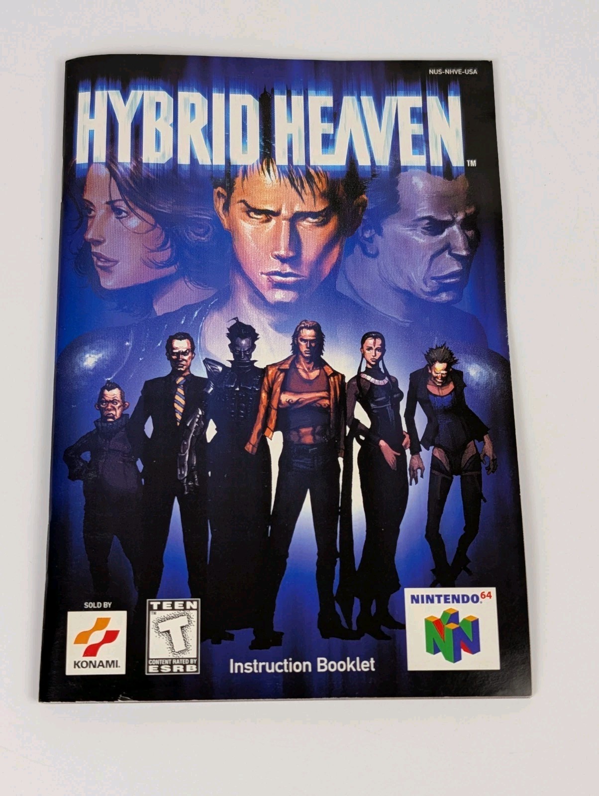 Hybrid Heaven (N64 Nintendo 64)➡️CIB Complete – AUTHENTIC – Tested🔥