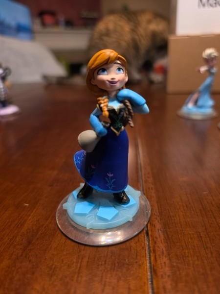 Frozen Disney Infinity Figures (Elsa, Anna, Olaf) 1.0, 3.0 | Opened / Used