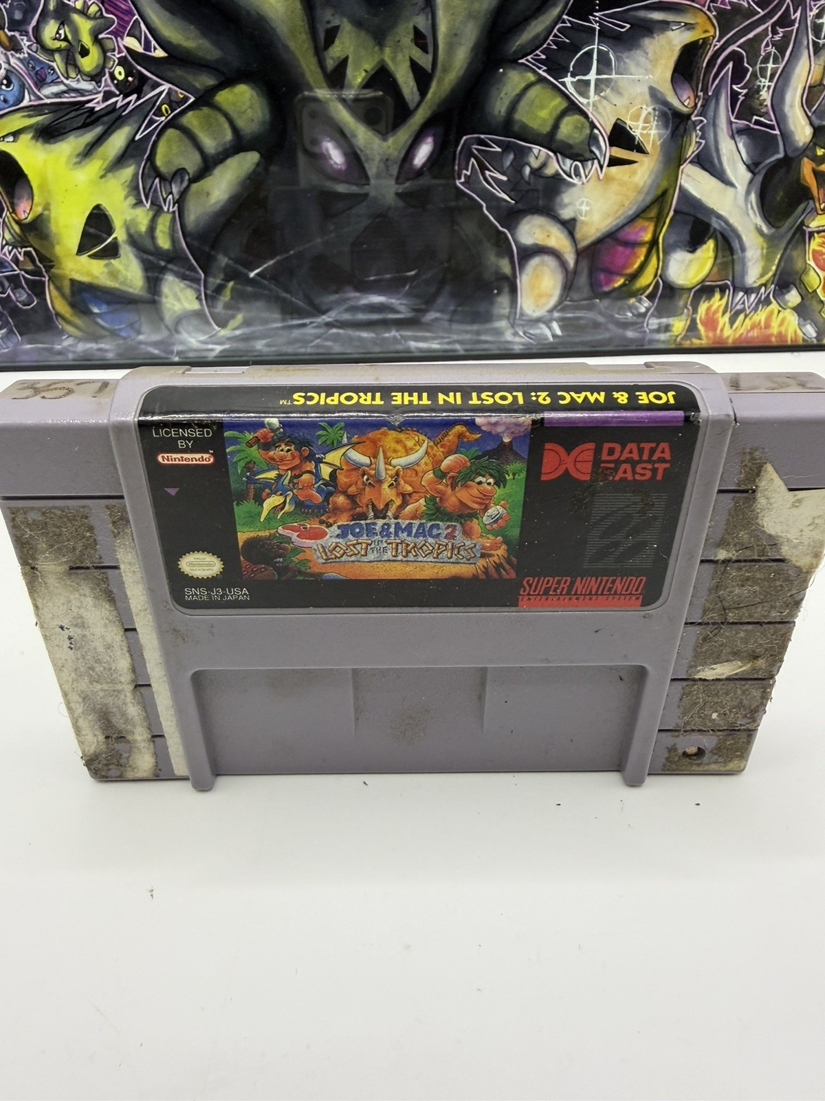 Joe & Mac 2: Lost in the Tropics (Super Nintendo, 1994) SNES and Authentic