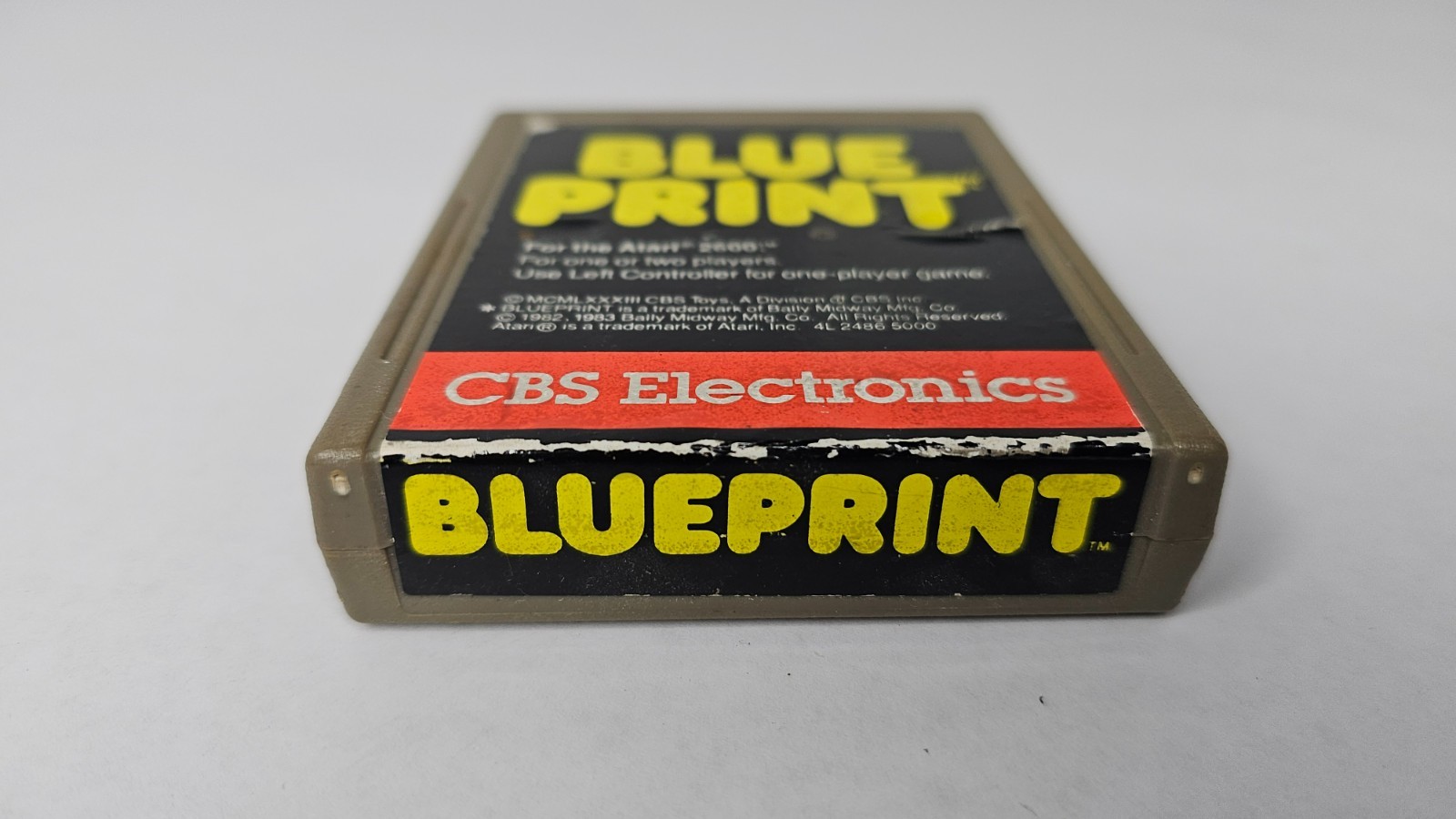 Atari 2600 Blueprint, Cartridge Only