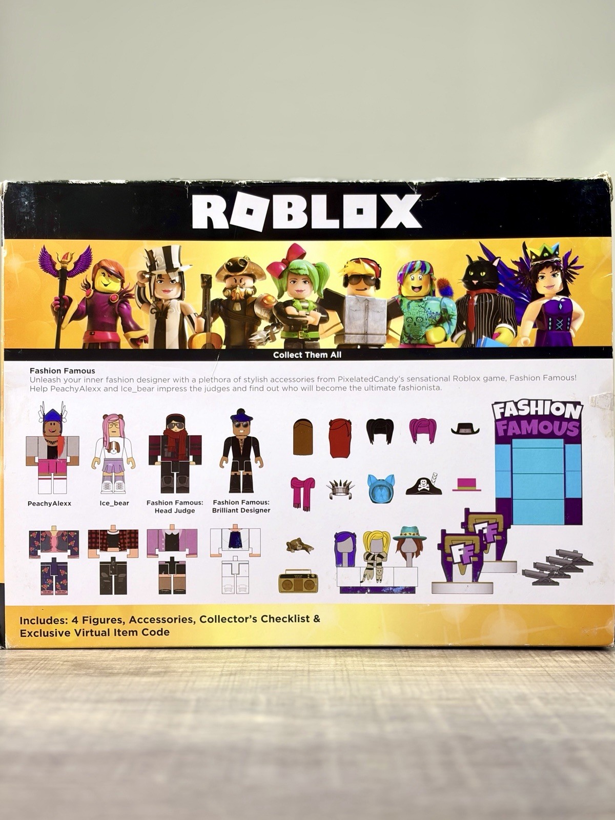 Roblox Celebrity Collection- Fashion Famous playset